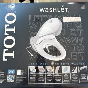TOTO T1SW2491#01 Washlet Elongated Bidet Toilet Seat w/ Remote Control